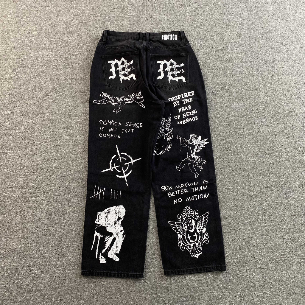 MIXED EMOTIONS CANVAS DENIMS