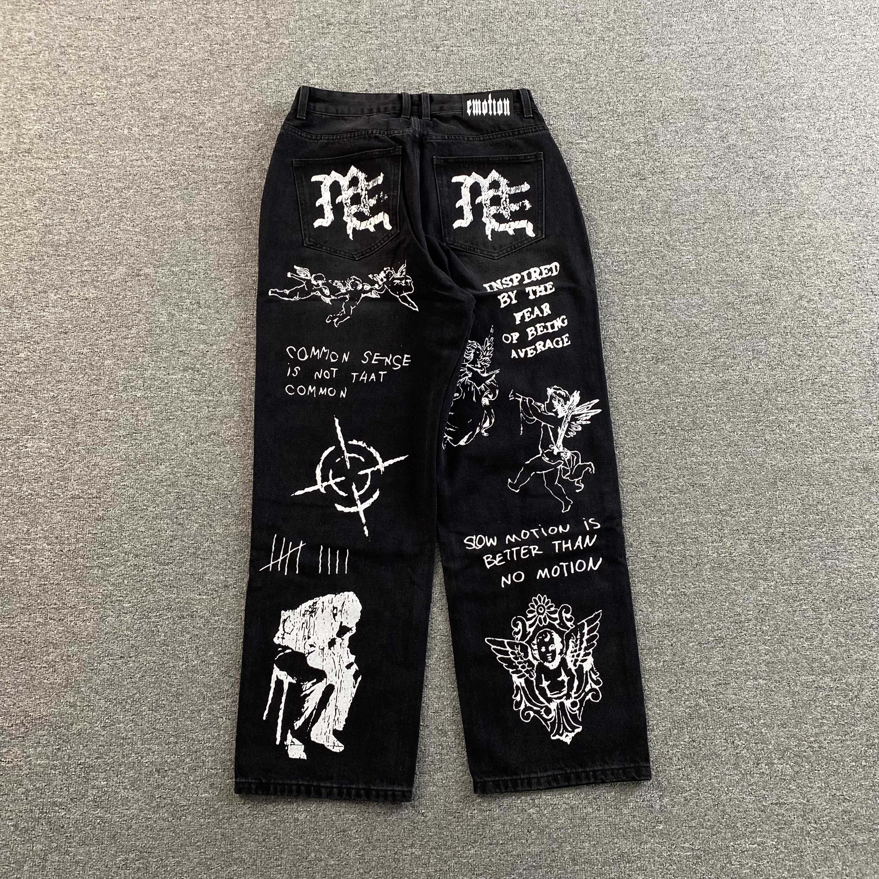 MIXED EMOTIONS CANVAS DENIMS