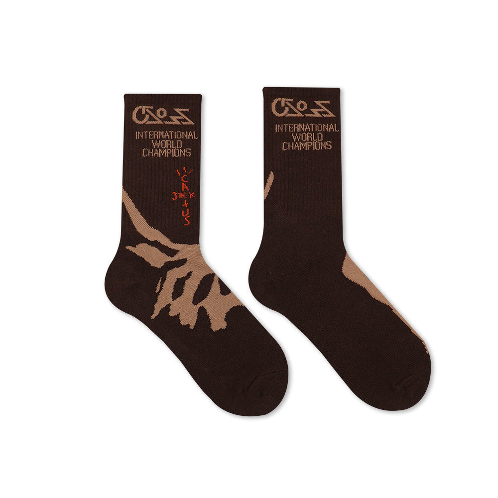 Travis Scott Cactus Jack Crossover socks