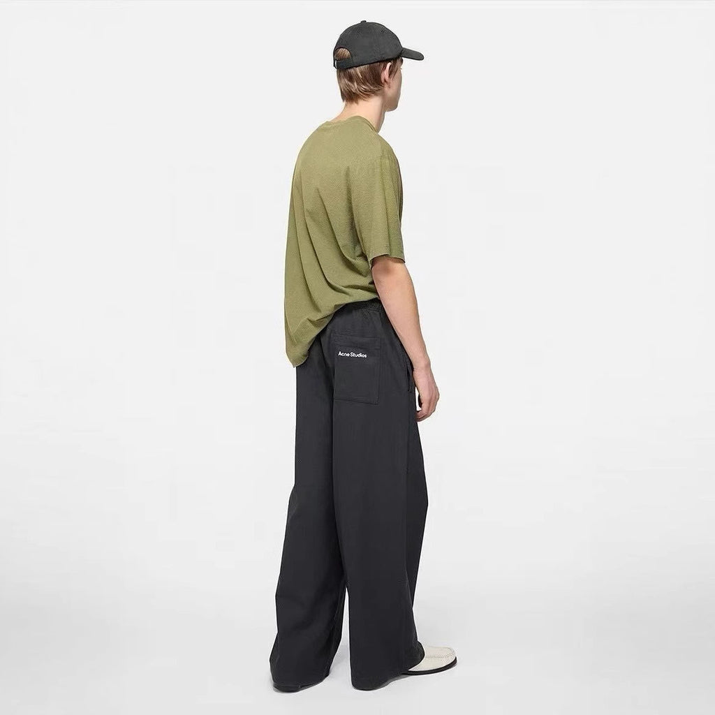 ACNE STUDIOS PRINTED LOGO STAMP SWEATPANTS