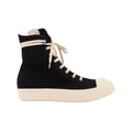 RICK OWENS DRKSHDW
CANVAS HIGH-TOP SNEAKERS