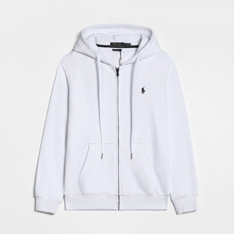 RALPH LAUREN ZIP UP HOODIE