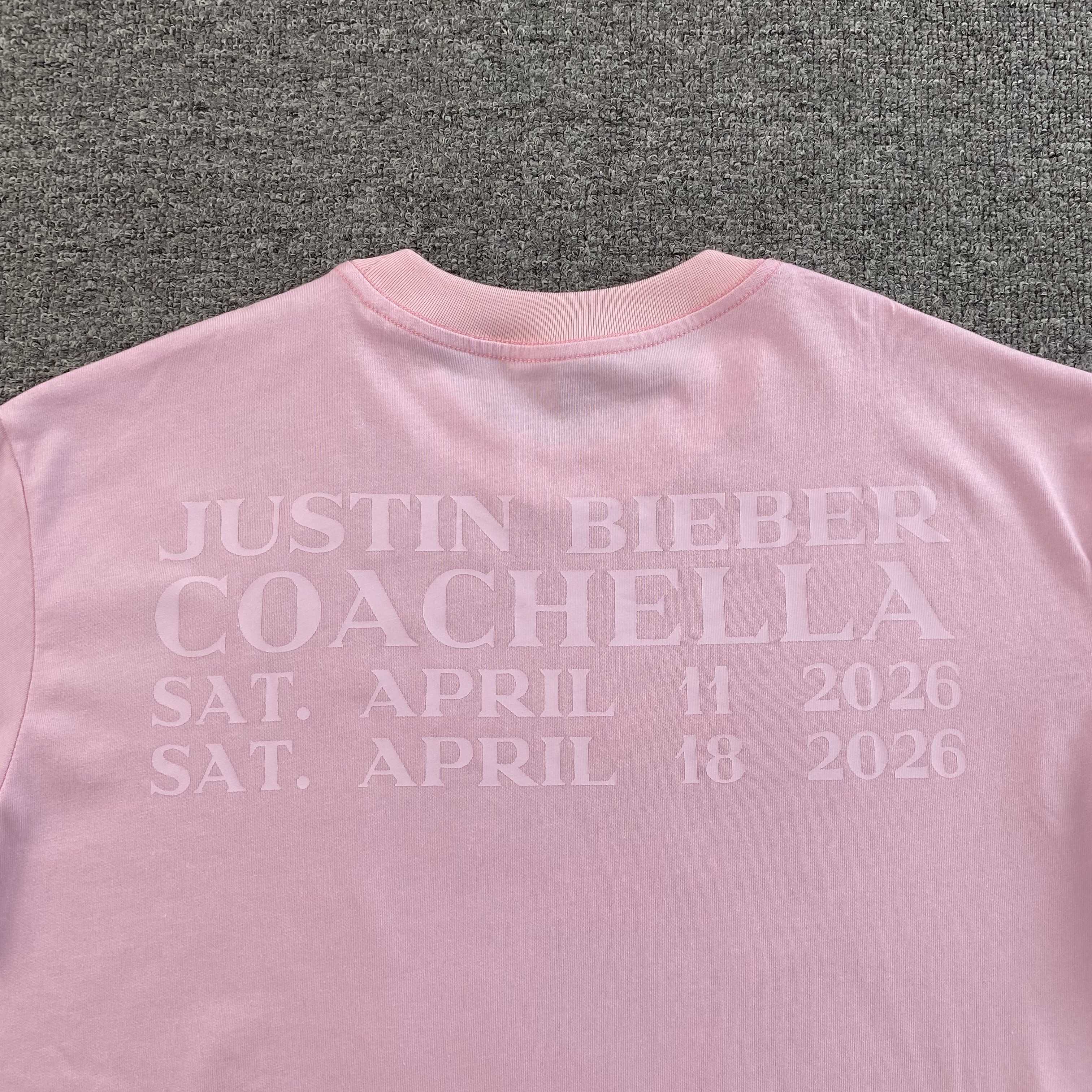 SKYLRK JUSTIN BEIBER COACHELLA 2026 SWAG T SHIRT