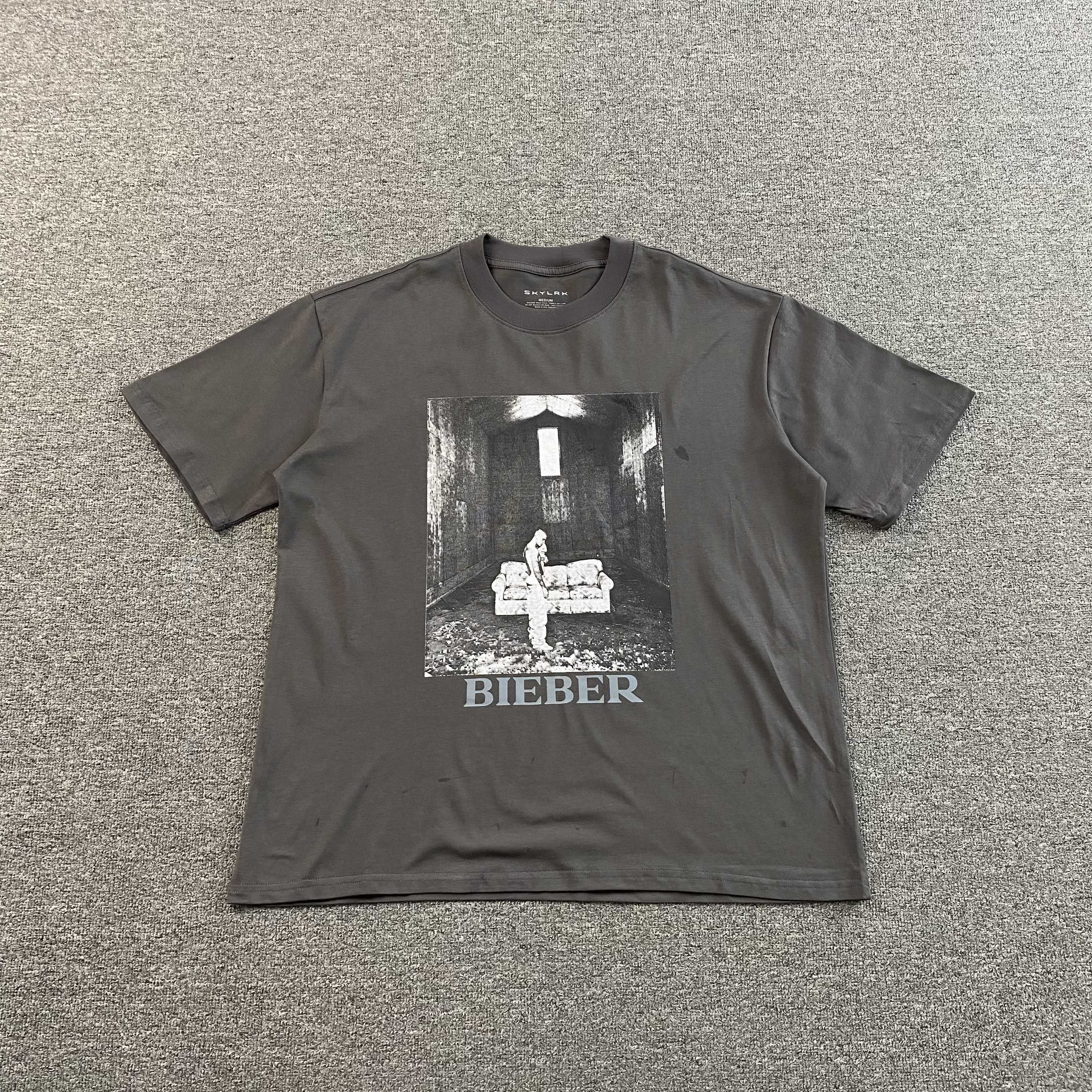 SKYLRK JUSTIN BEIBER COACHELLA 2026 GRAPHIC T SHIRT