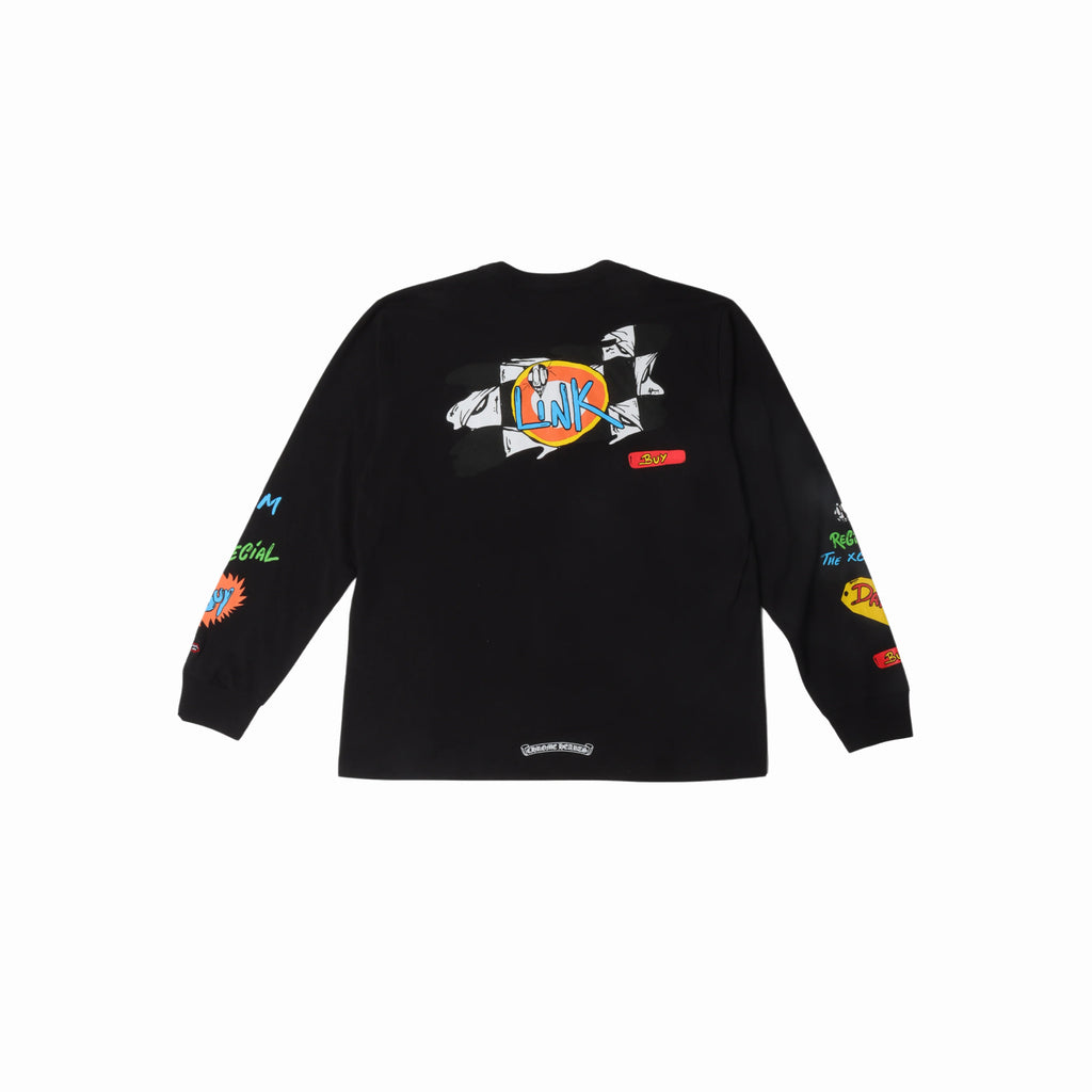CHROME HEARTS X MATTY BOY SEX RECORDS LINK L/S T SHIRT