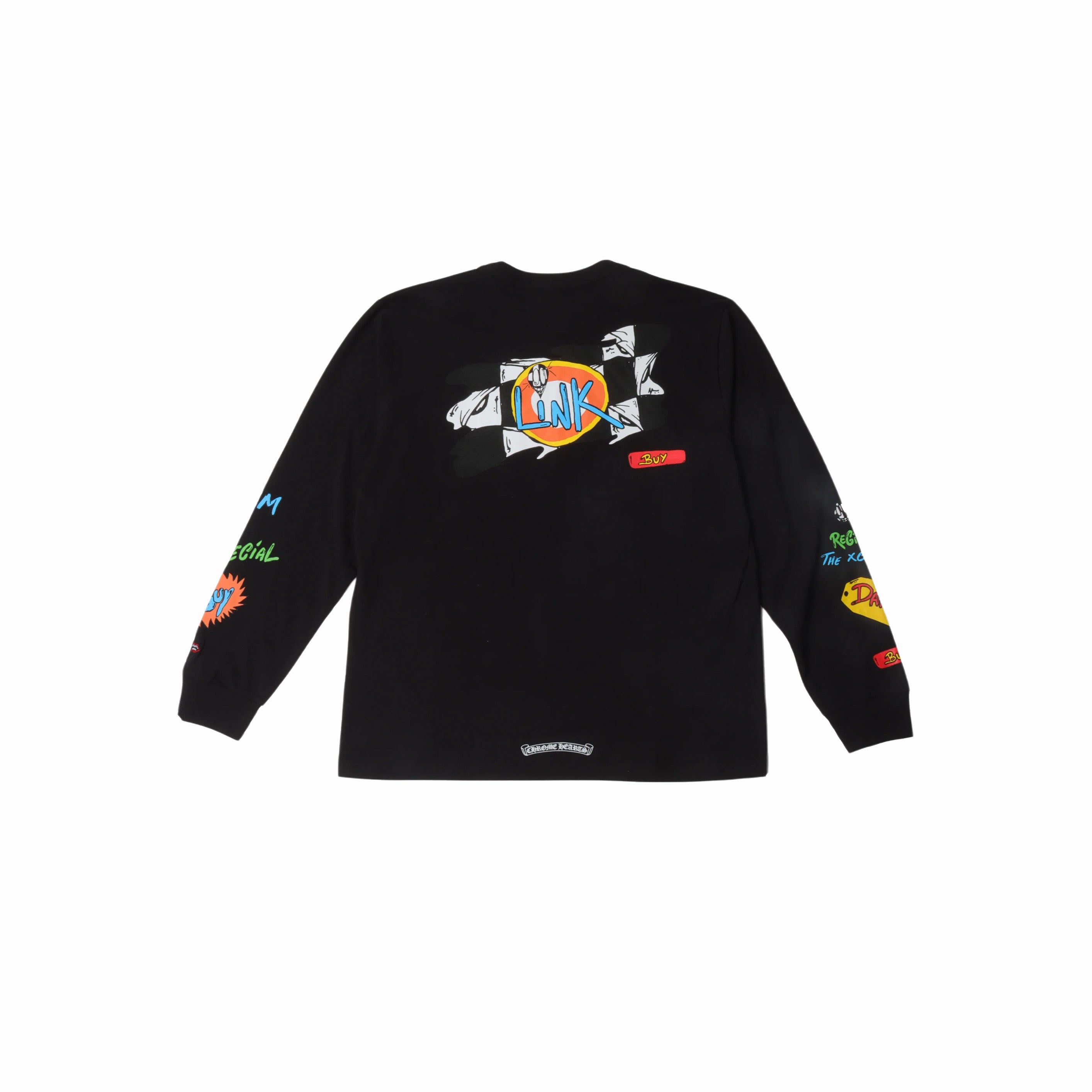 CHROME HEARTS X MATTY BOY SEX RECORDS LINK L/S T SHIRT