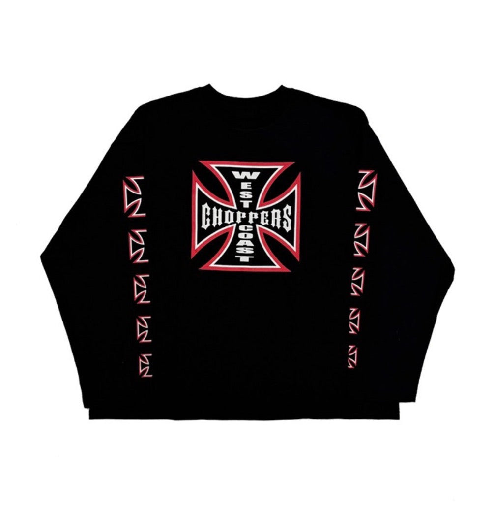 west coast chopper long sleeve tee