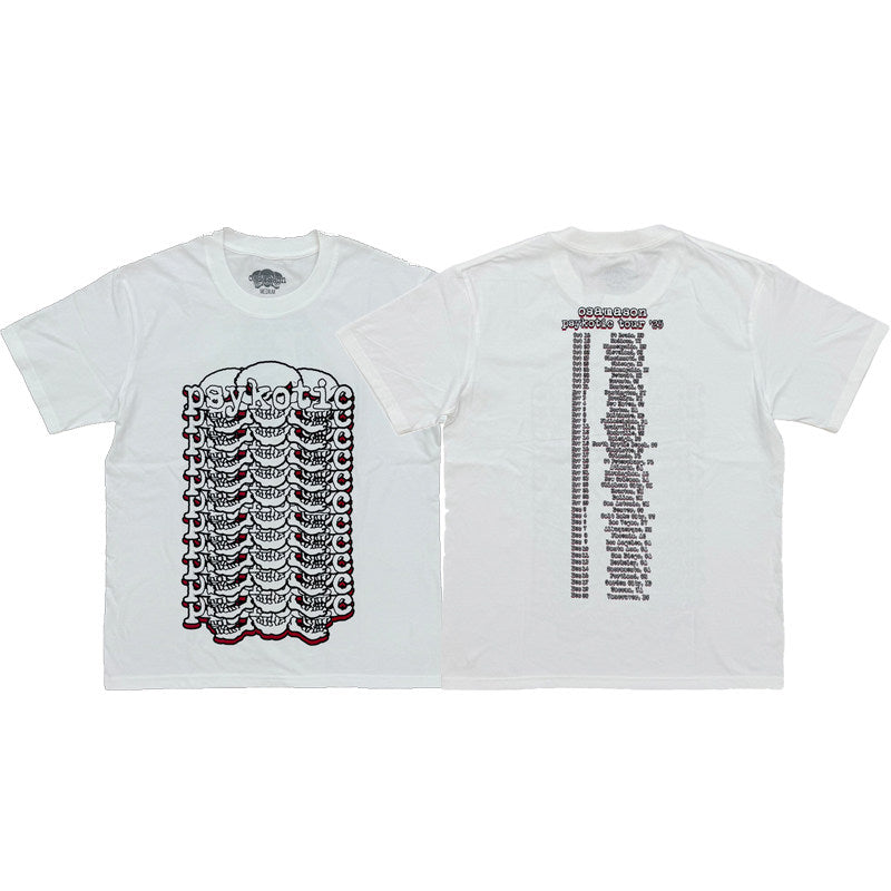 Osamason Psykotic Tour Mech Logo Tee Venue Limited Edition