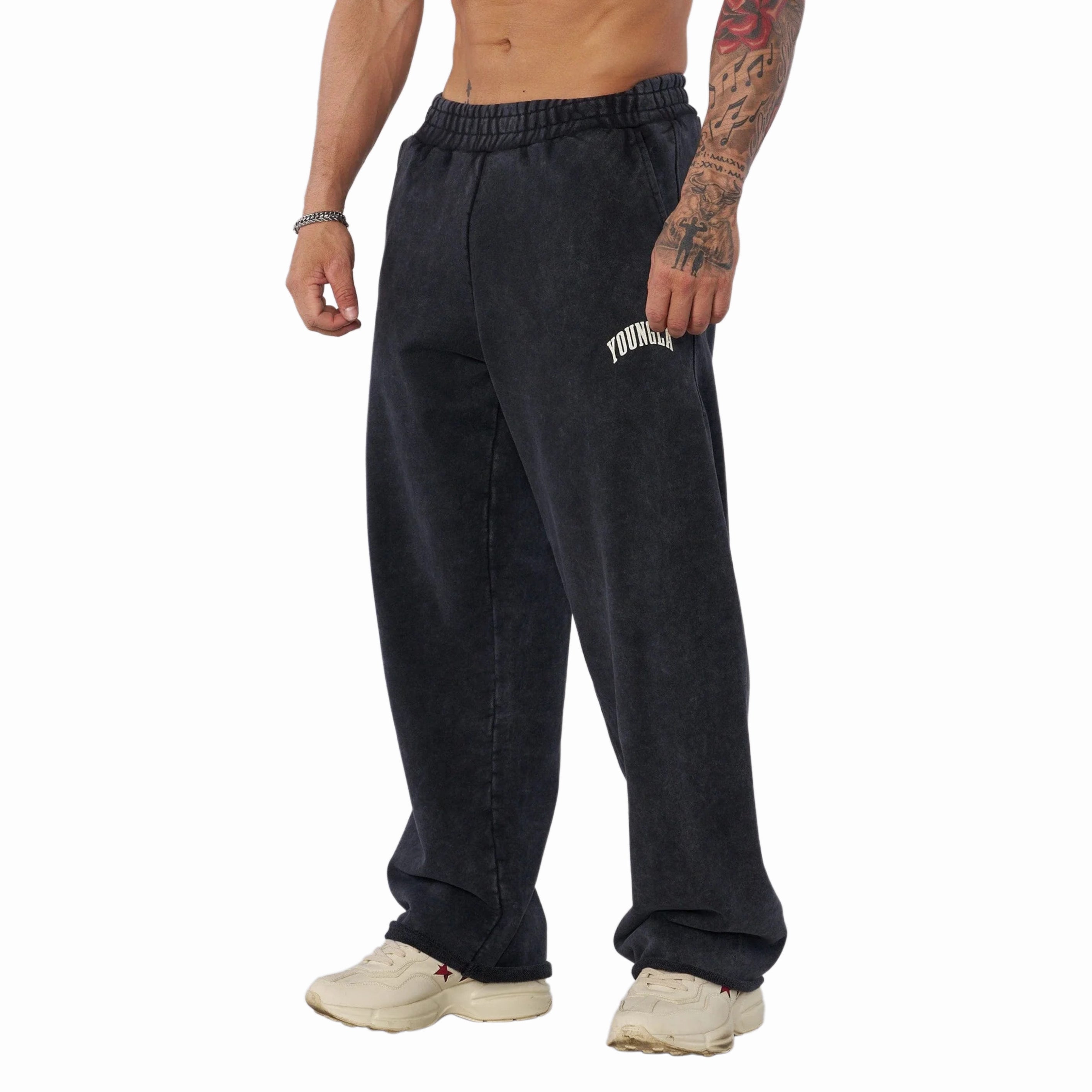 YOUNGLA NEW WAVE BAGGY SWEATS