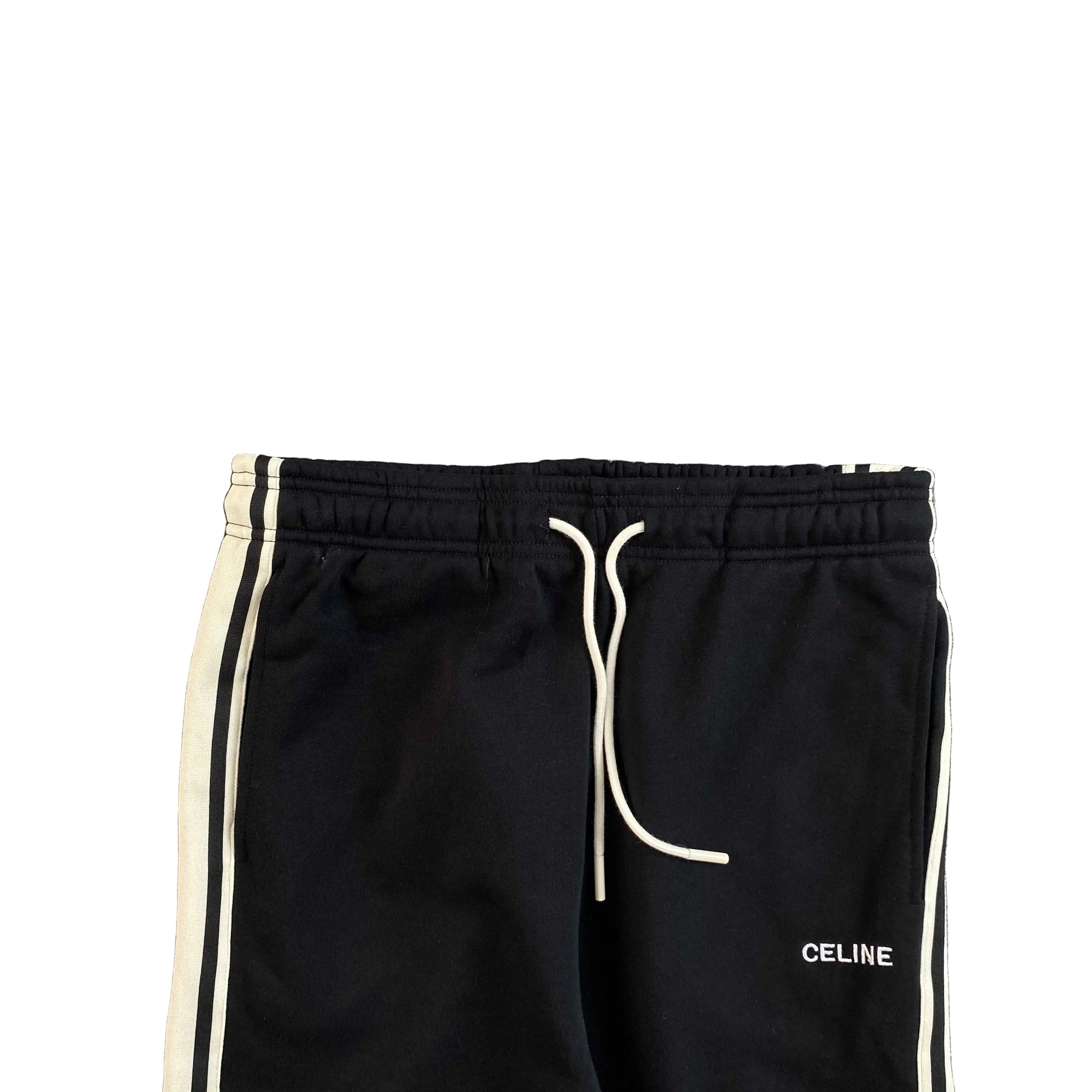 Celine Jogging Pants Black & White