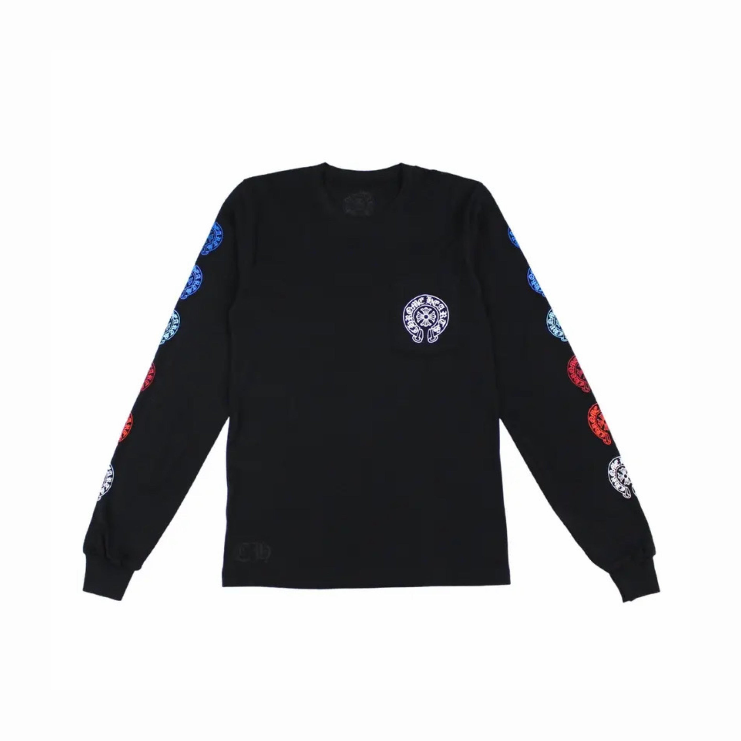 CHROME HEARTS MULTICOLOUR HORSESHOE L/S T-SHIRT
