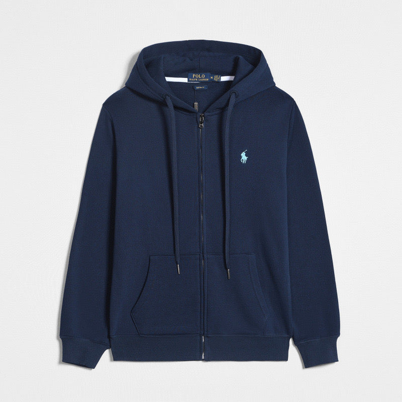 RALPH LAUREN ZIP UP HOODIE