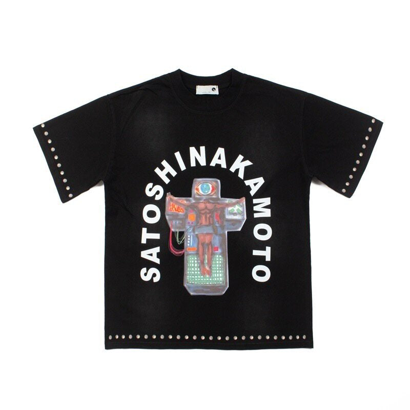 SATOSHI NAKAMOTO WELCOME TO THE MACHINE T-SHIRT