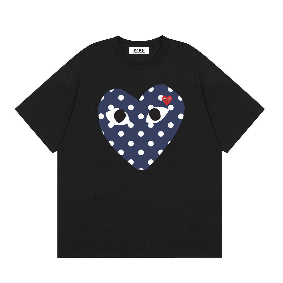comme des garcons play t shirts