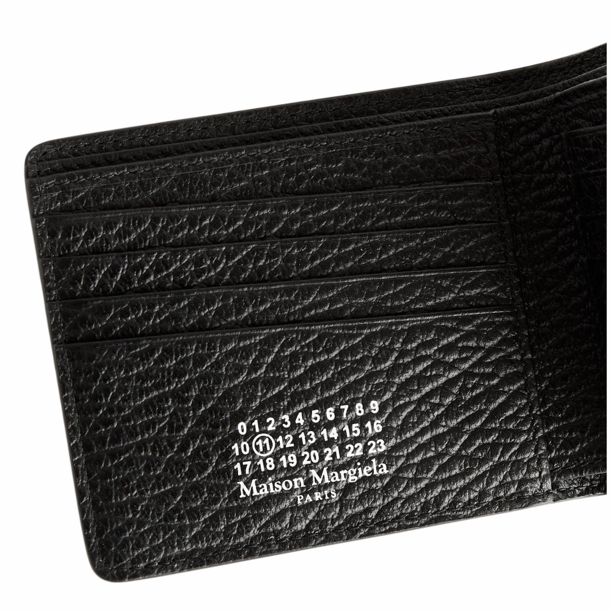 MAISON MARGIELA WALLET SLIM 2 BLACK