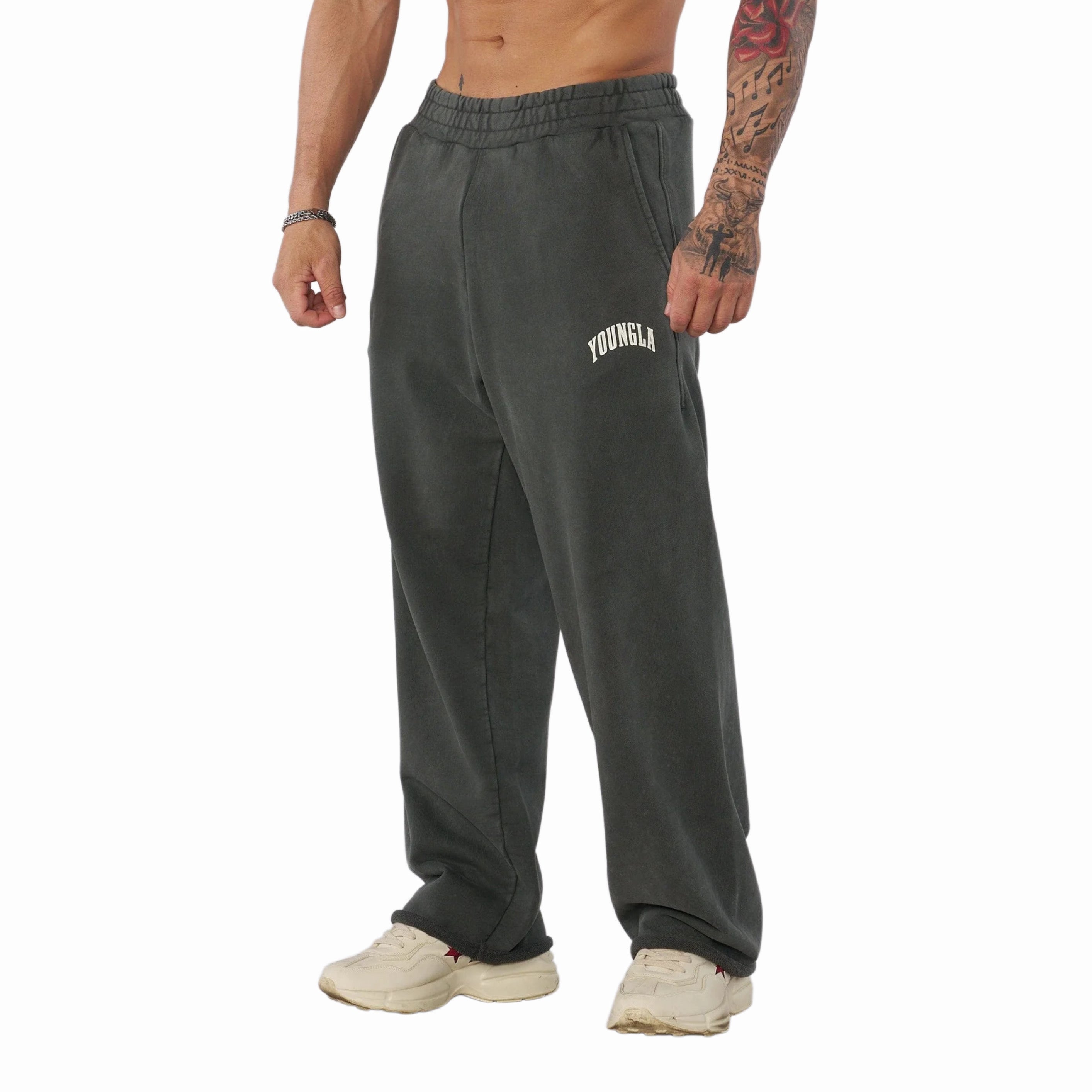 YOUNGLA NEW WAVE BAGGY SWEATS