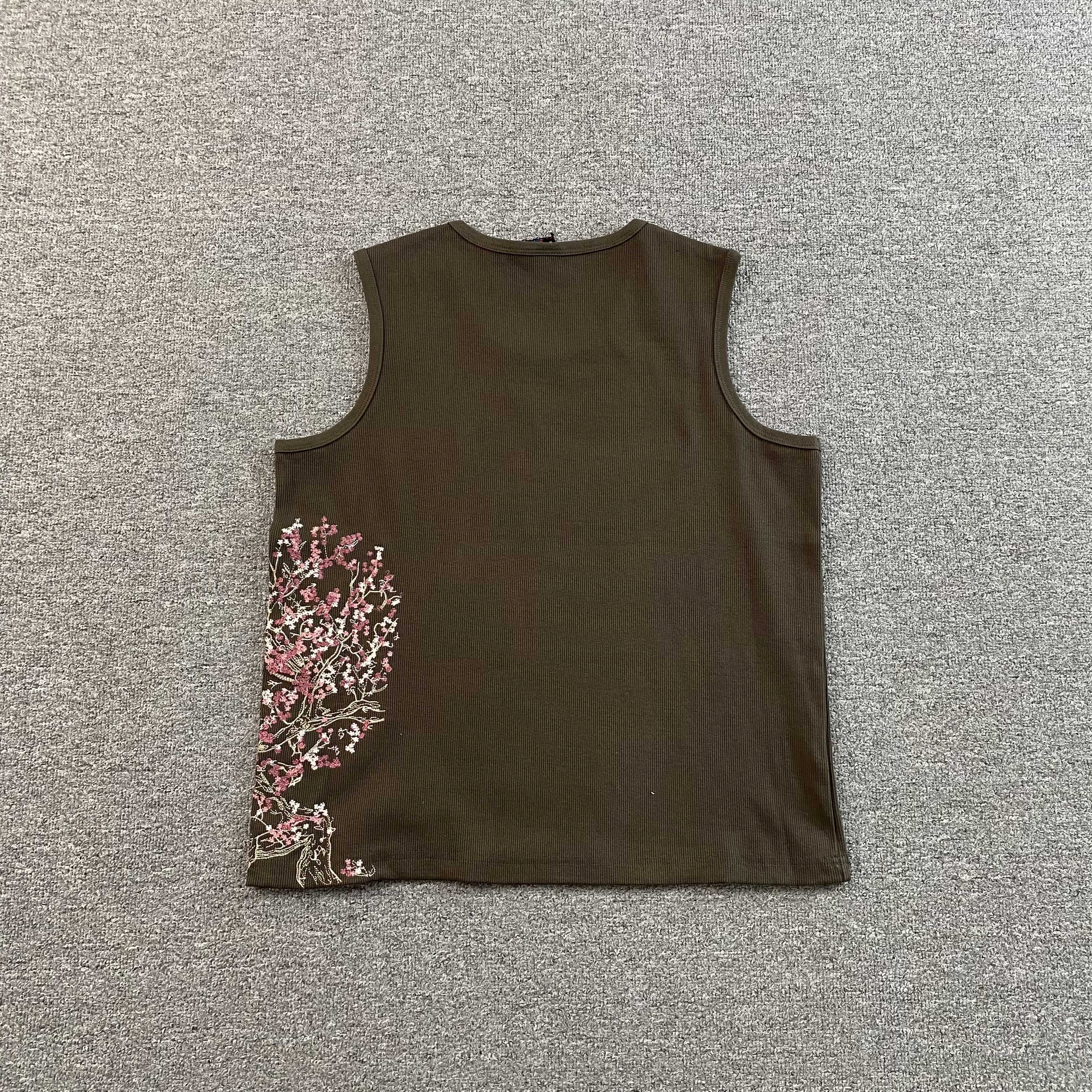 Derschutze "blossom v2" tanktop anthracite