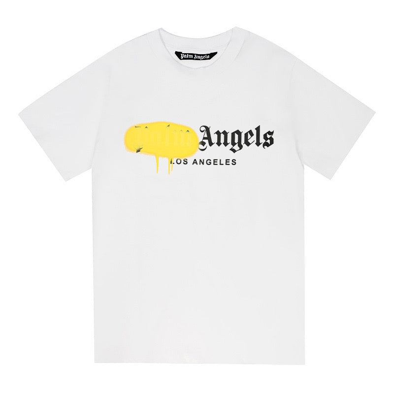 PALM ANGELS SPRAYED LOGO T SHIRT