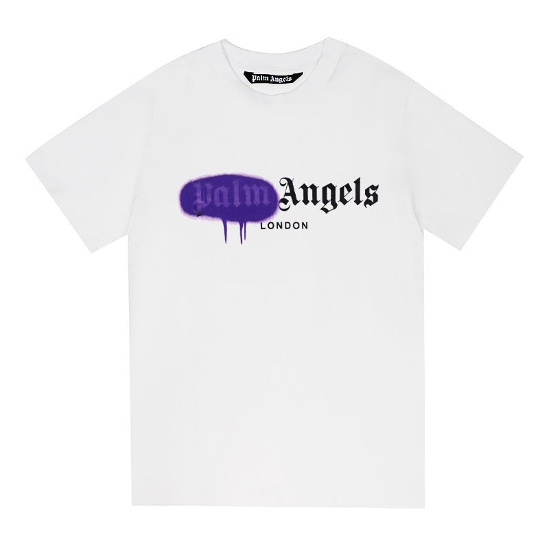 PALM ANGELS SPRAYED LOGO T SHIRT