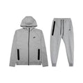Nike Tech Fleece Zip-Up & Trackpants Grey