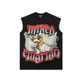 mixed emotions angel sleeveless t-shirt