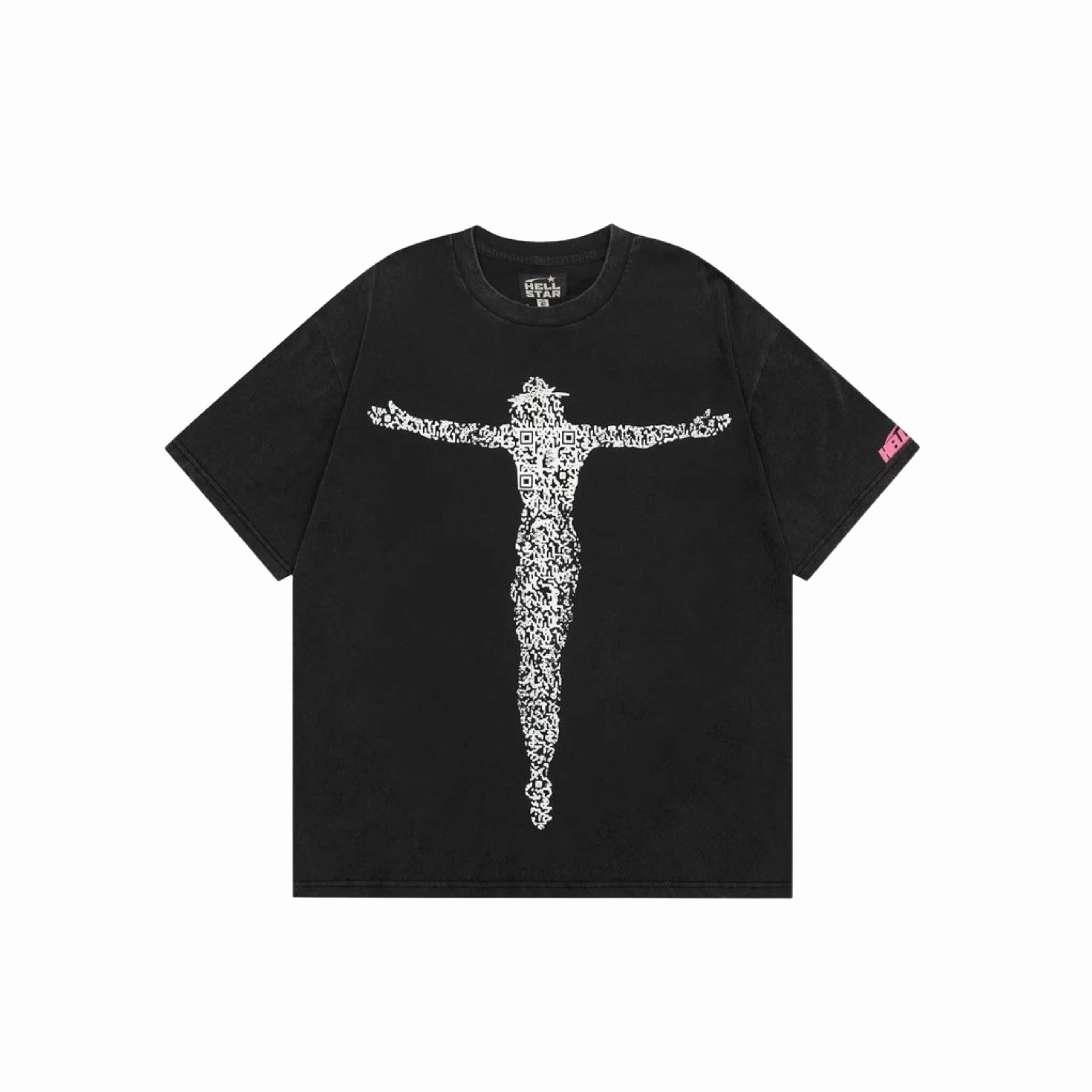 HELLSTAR STUDIOS QR CHRIST T SHIRT
