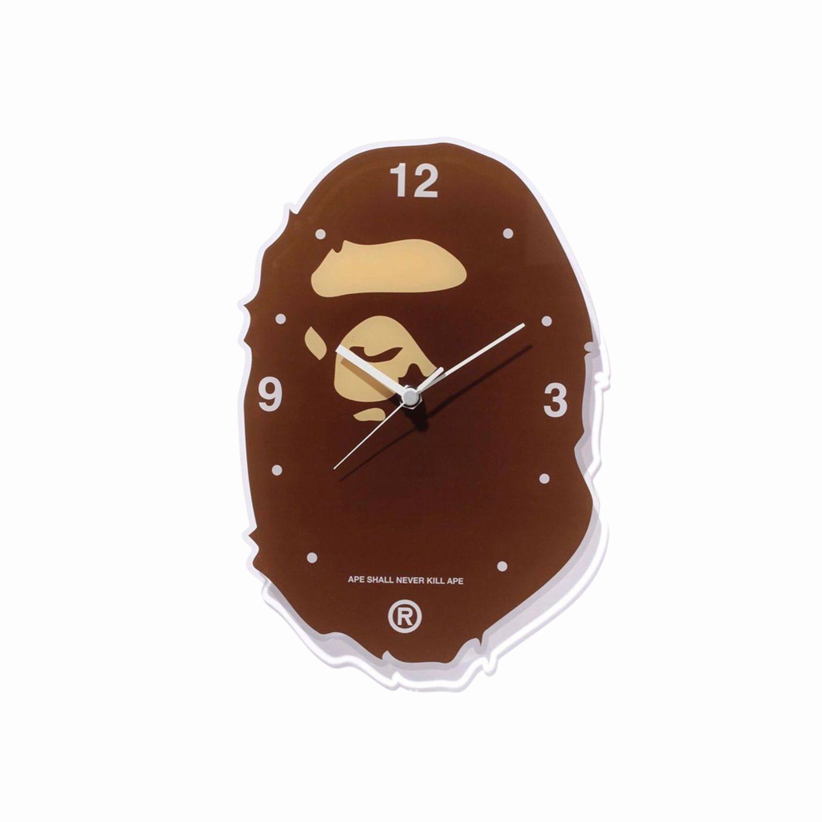 BAPE APE HEAD WALL CLOCK