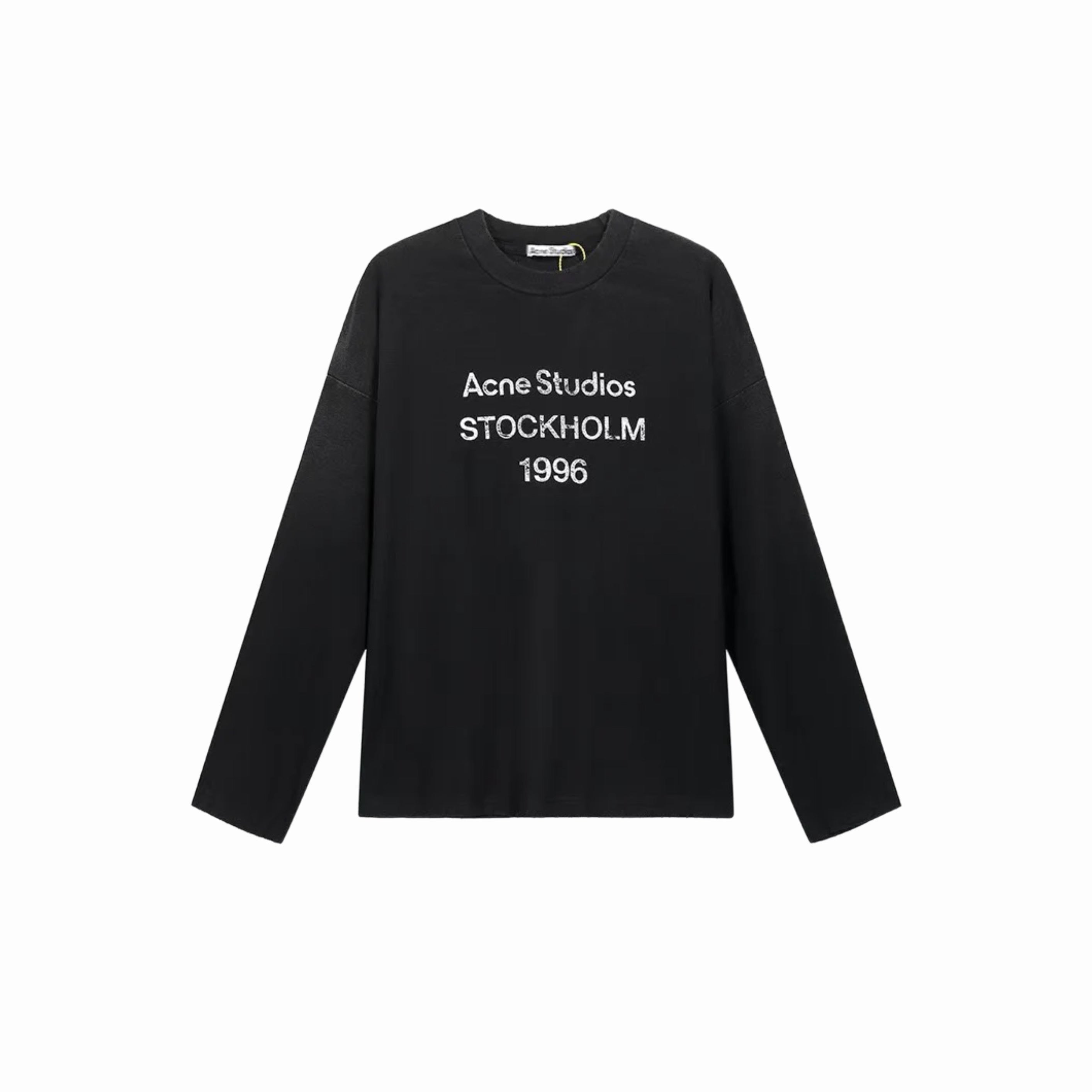 ACNE STUDIOS STOCKHOLM LOGO LONG SLEEVES T-SHIRT